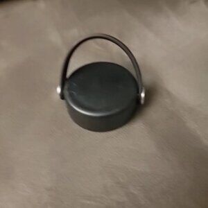 Hydro Flask Wide Mouth 2-1/4" Replacement Lid Screw On Top With Handle Black